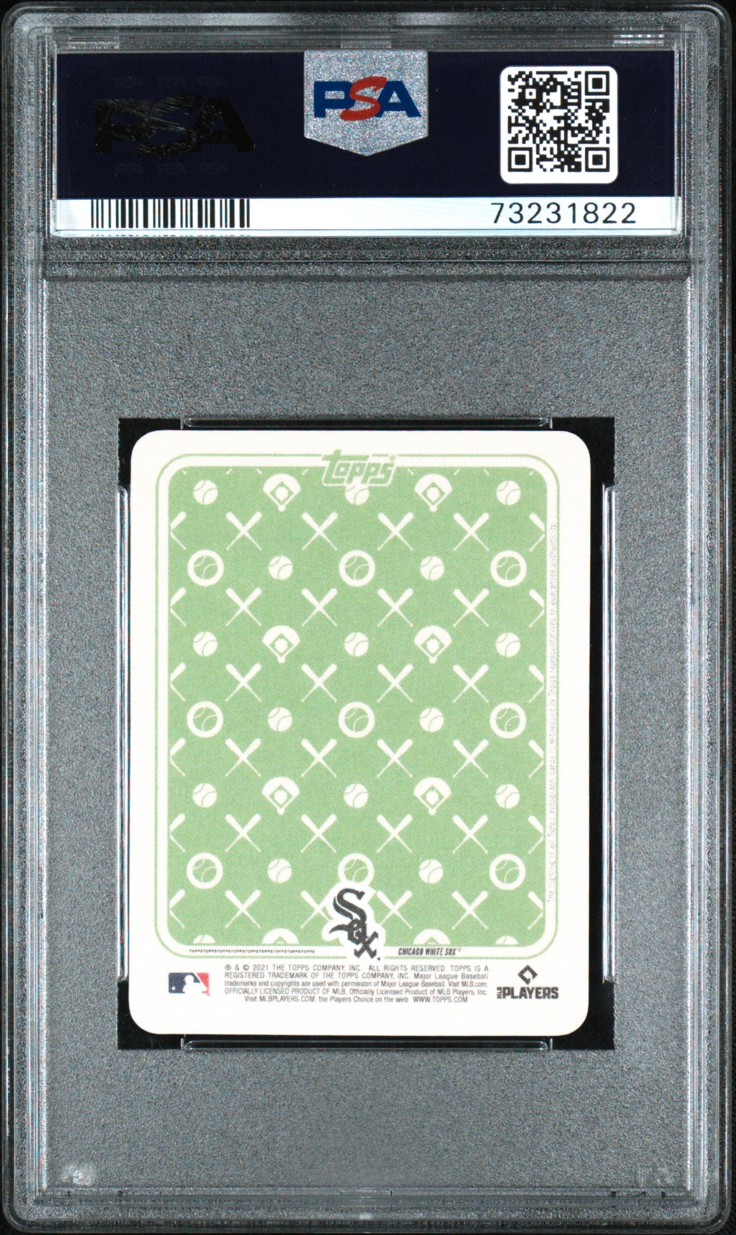 2021 Topps 1951 Blake Jamieson Player Autographs Luis Robert #26 Green Back Psa 9