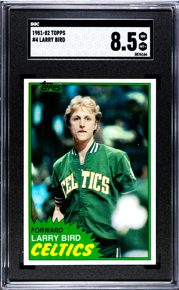 1981-82 Topps Larry Bird #4 Sgc 8.5